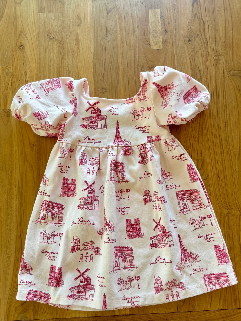 💖✨ Janie and Jack Valentines Paris
French Toile Ponte Dress Size 4